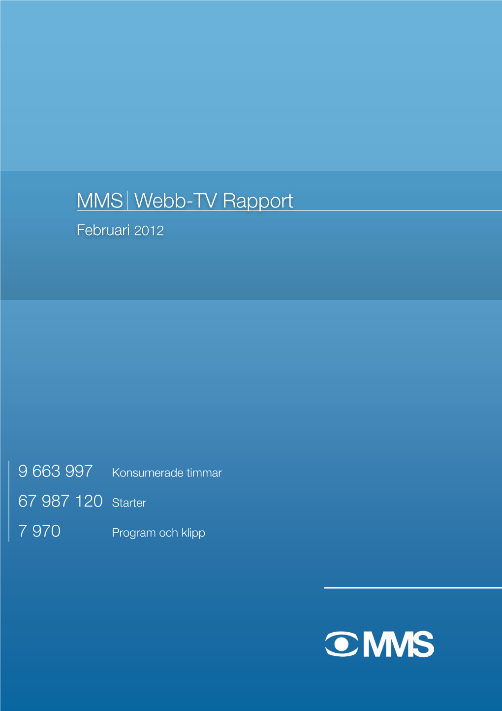 MMS Webb-TV Rapport