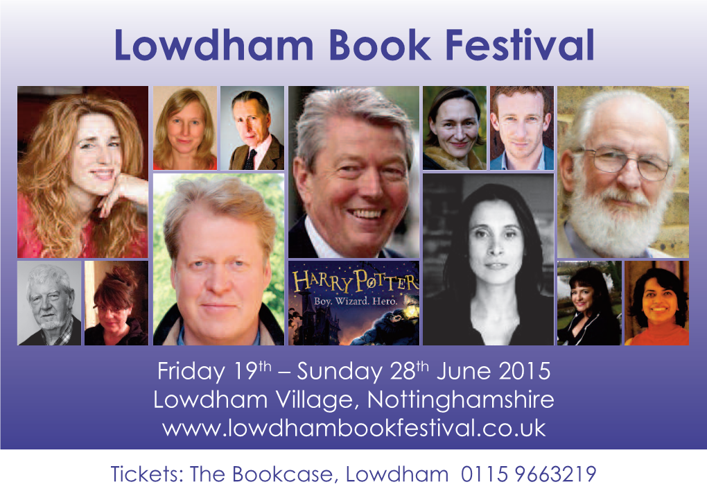 Lowdham Book Festival