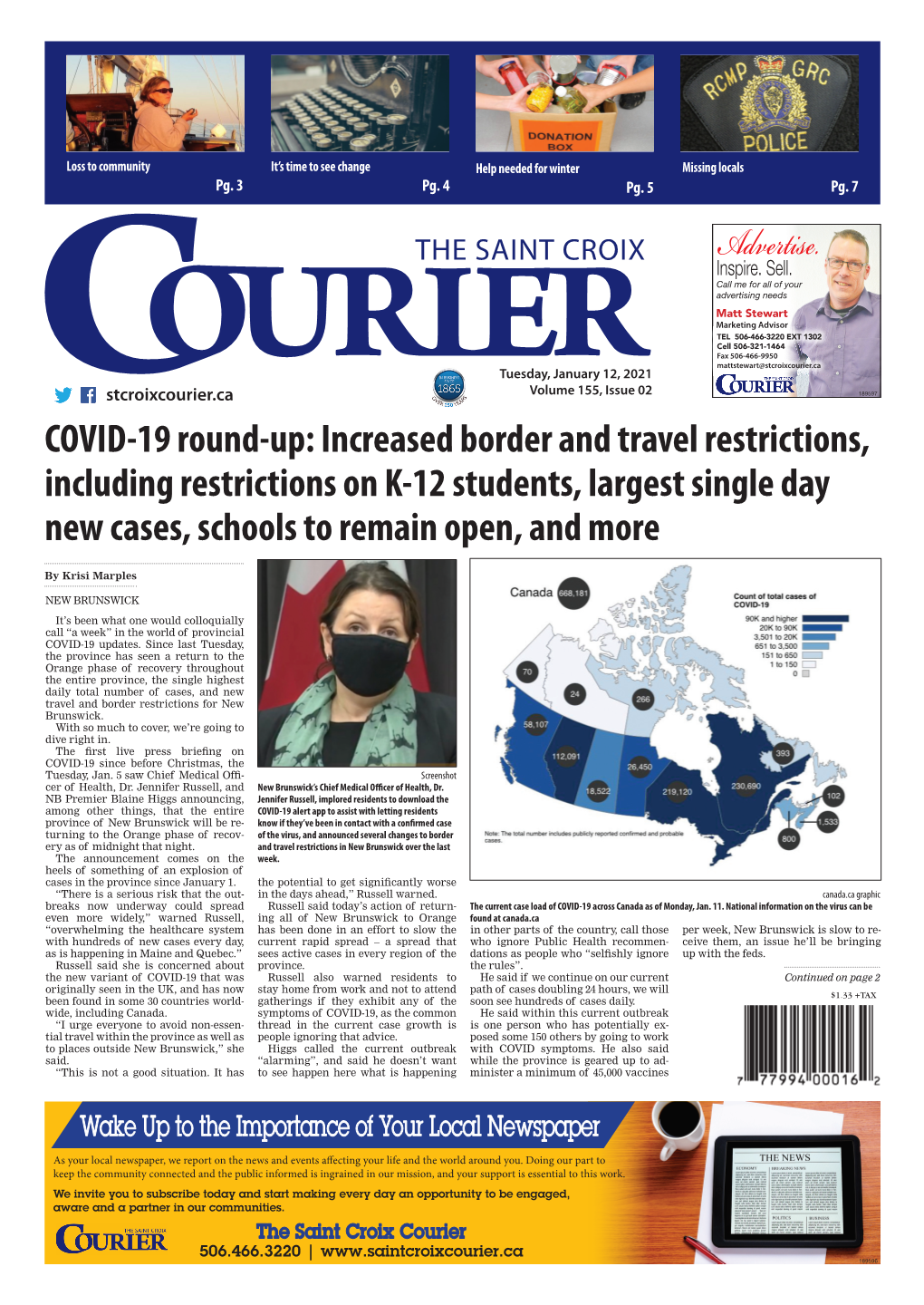 COVID-19 Round-Up: Increased Border and Travel Restrictions, Including Restrictions on K-12 Students, Largest Single Day New Cases, Schools to Remain Open, and More