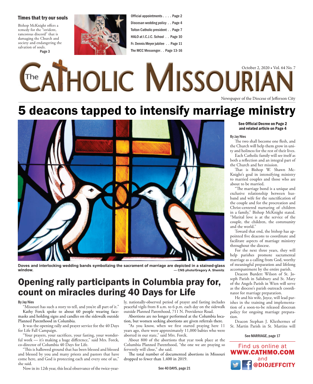 5 Deacons Tapped to Intensify Marriage Ministry