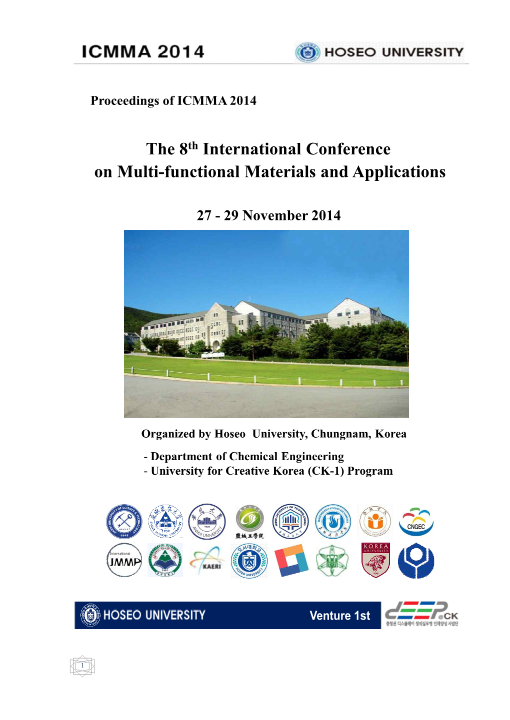 The 8Th International Conference on Multi-Functional Materials and Applications