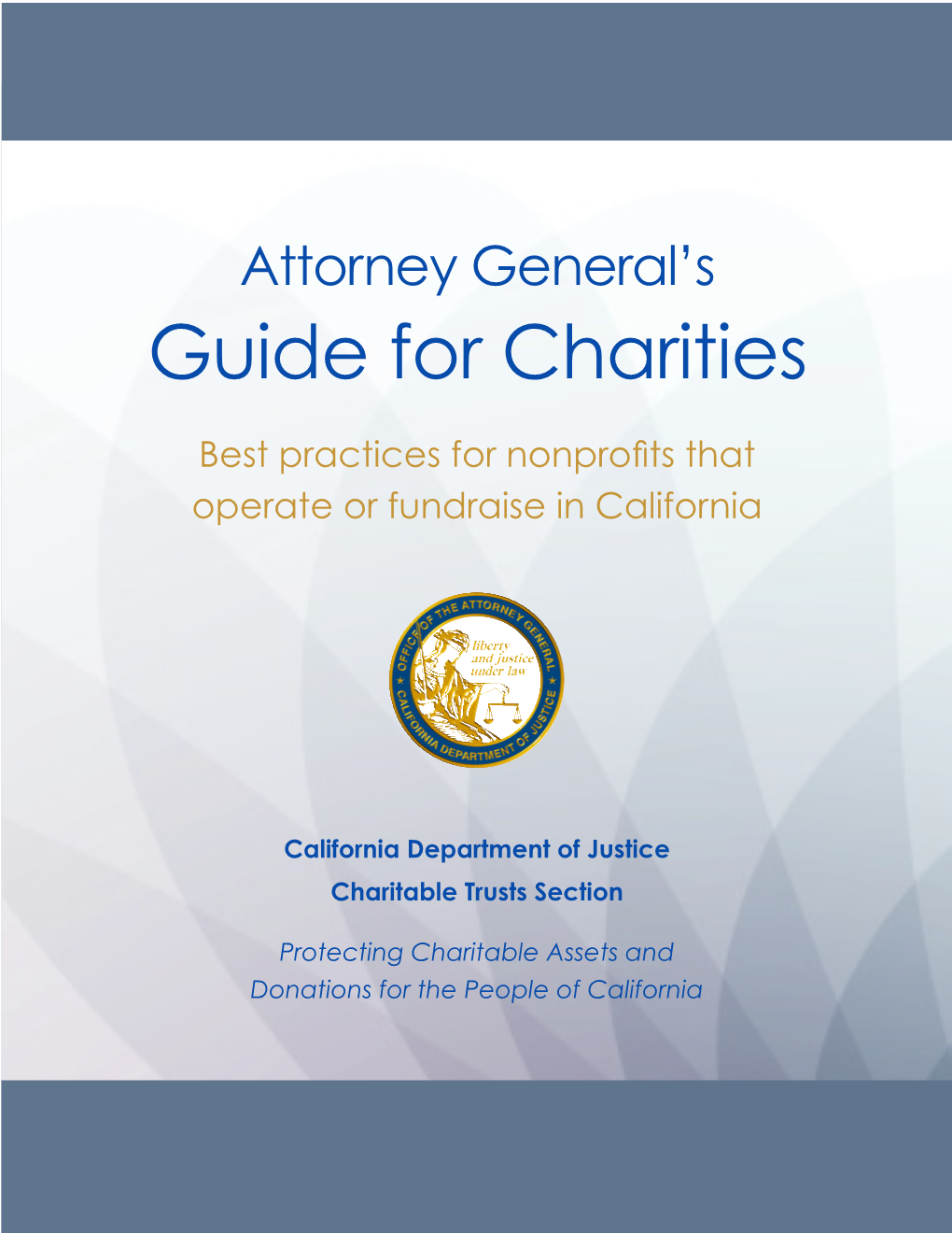 Attorney General's Guide for Charities