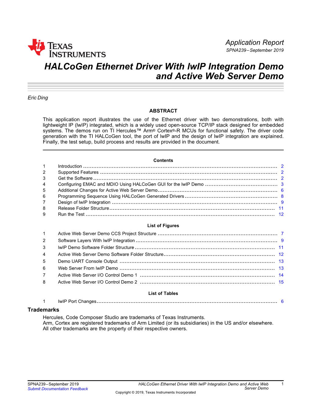 Halcogen Ethernet Driver with Lwip Integration Demo and Active Web Server Demo