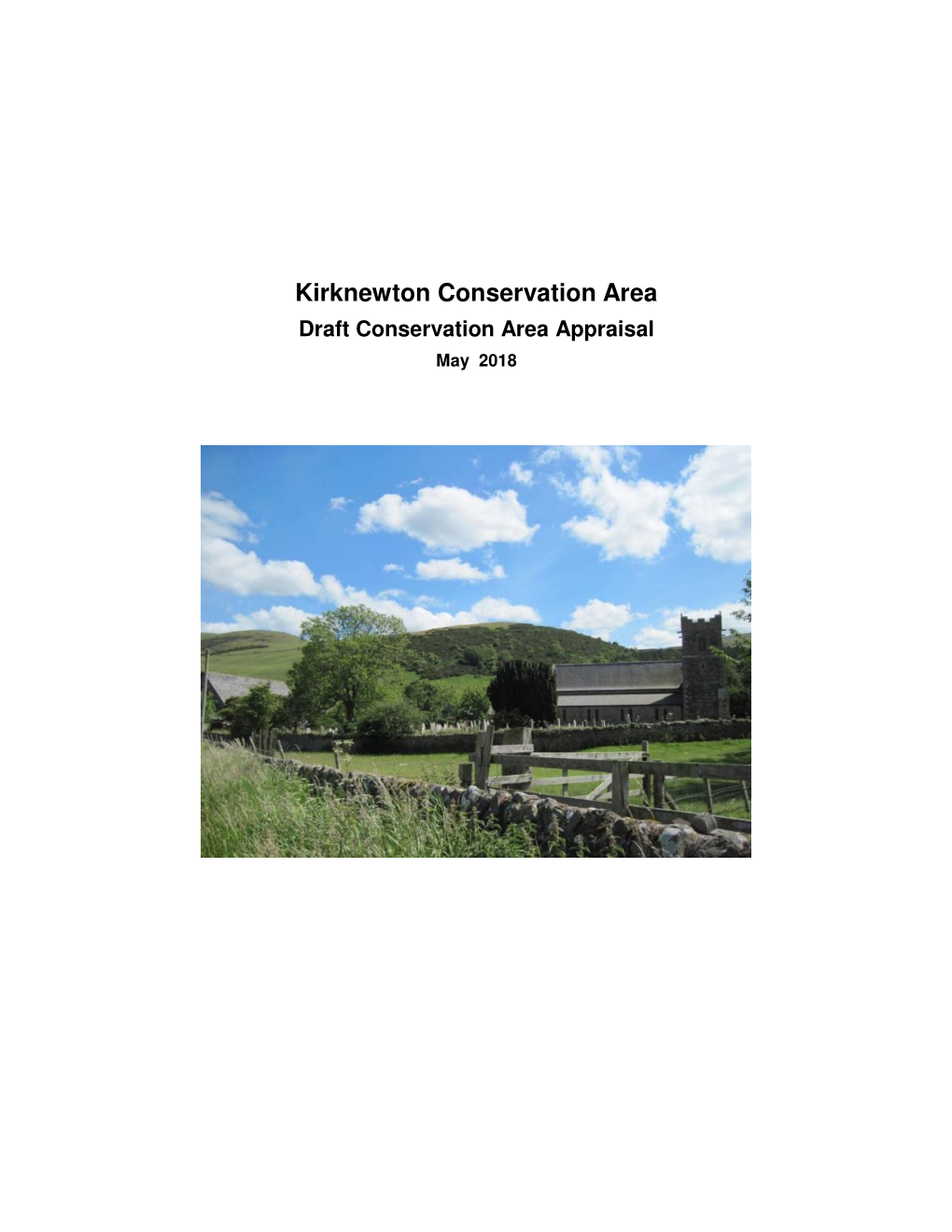 Kirknewton Conservation Area Draft Conservation Area Appraisal May 2018