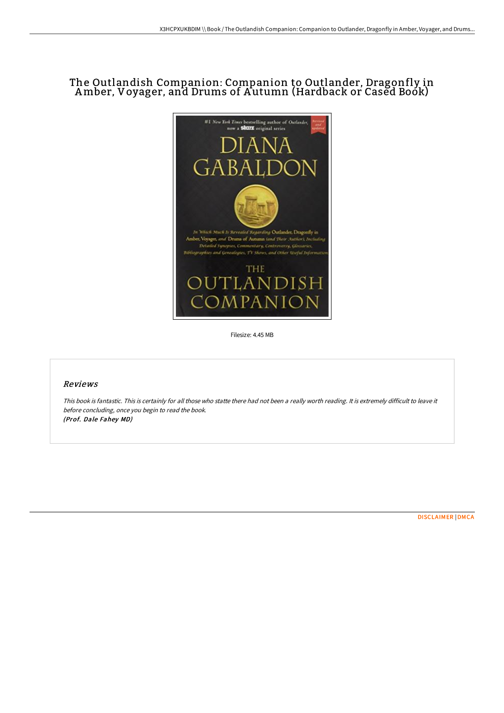 Get PDF » the Outlandish Companion: Companion to Outlander