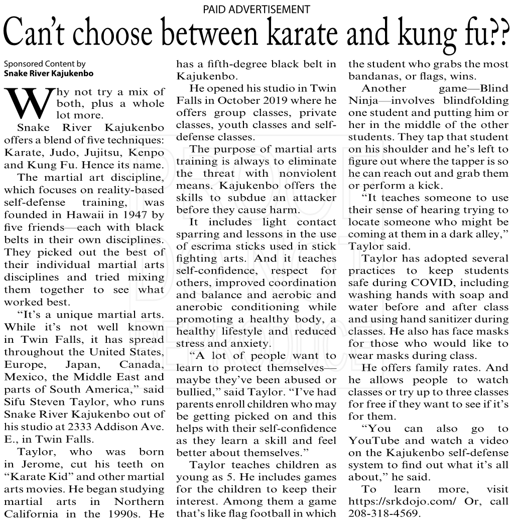Can't Choose Between Karate and Kung Fu??