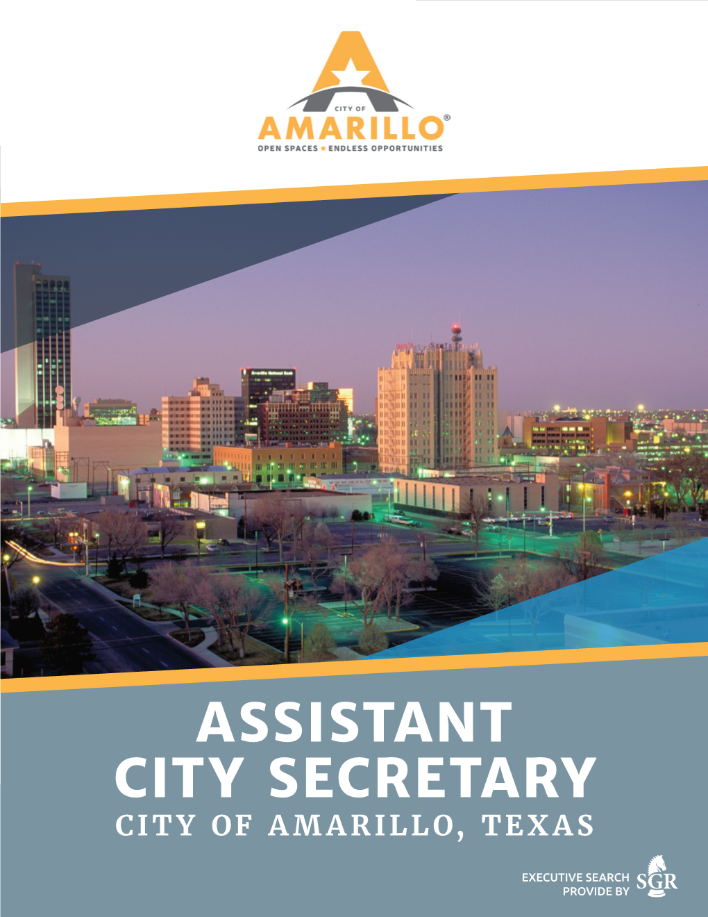 Assistant City Secretary City of Amarillo, Texas