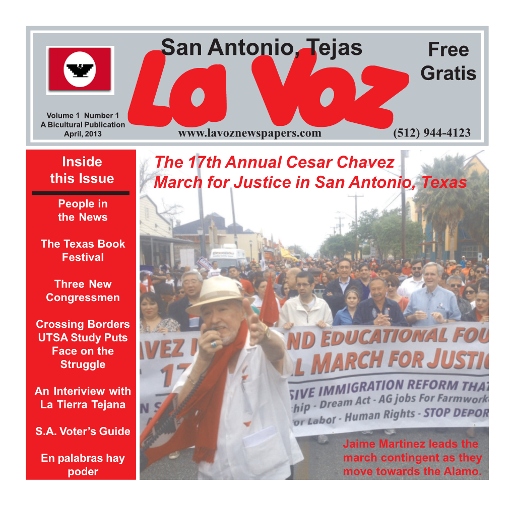 La Voz De San Antonio April 2013.Pmd