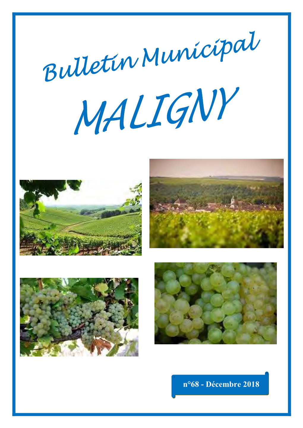 Bulletin Municipal De Maligny Décembre 2018
