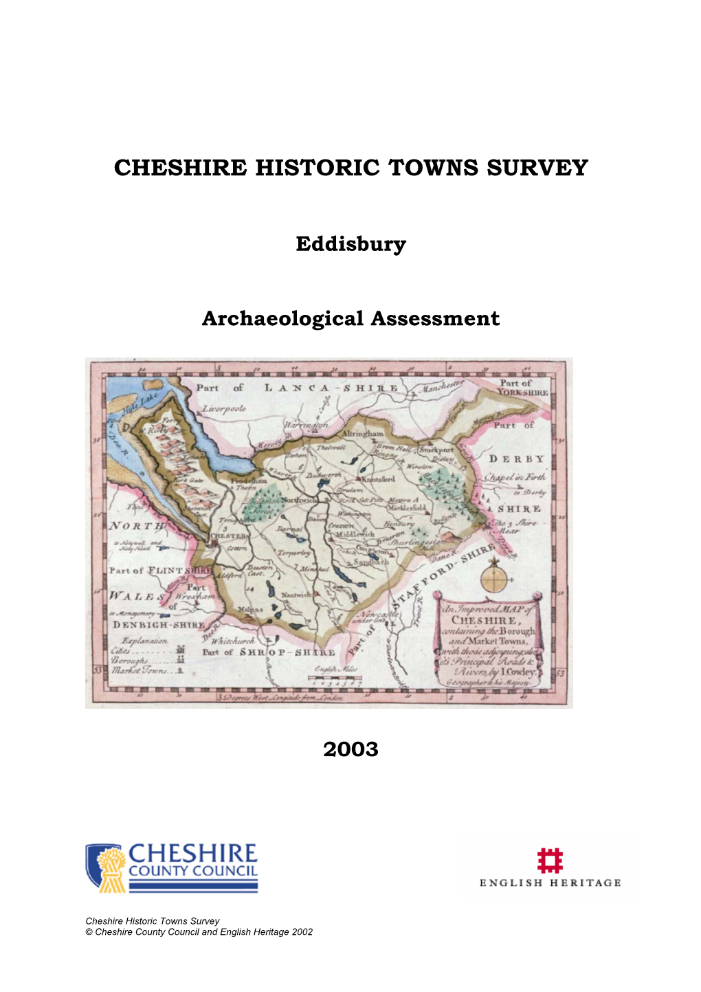Eddisbury Archaeological Assessment (PDF, 651KB)
