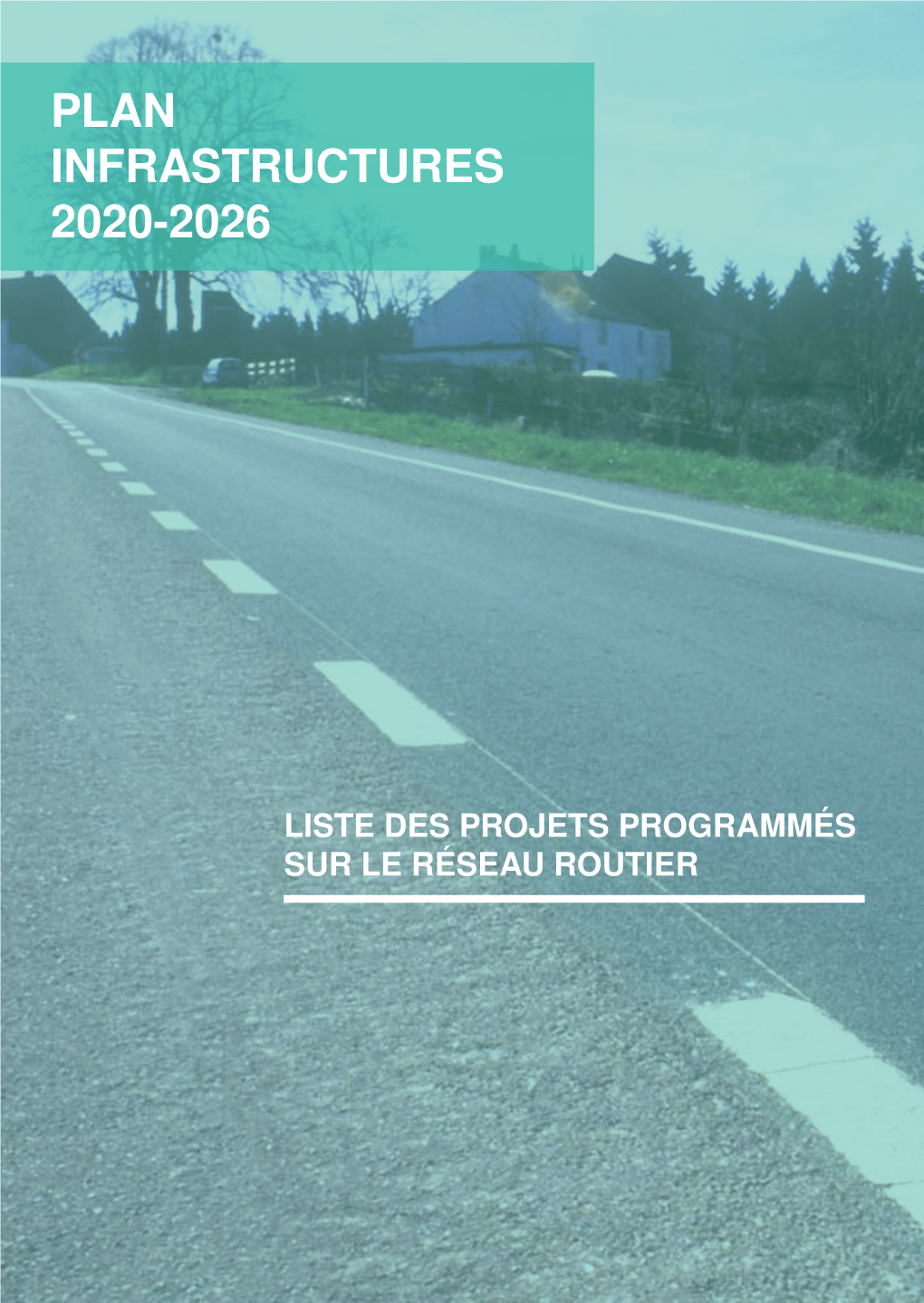 Plan Infrastructures 2020-2026
