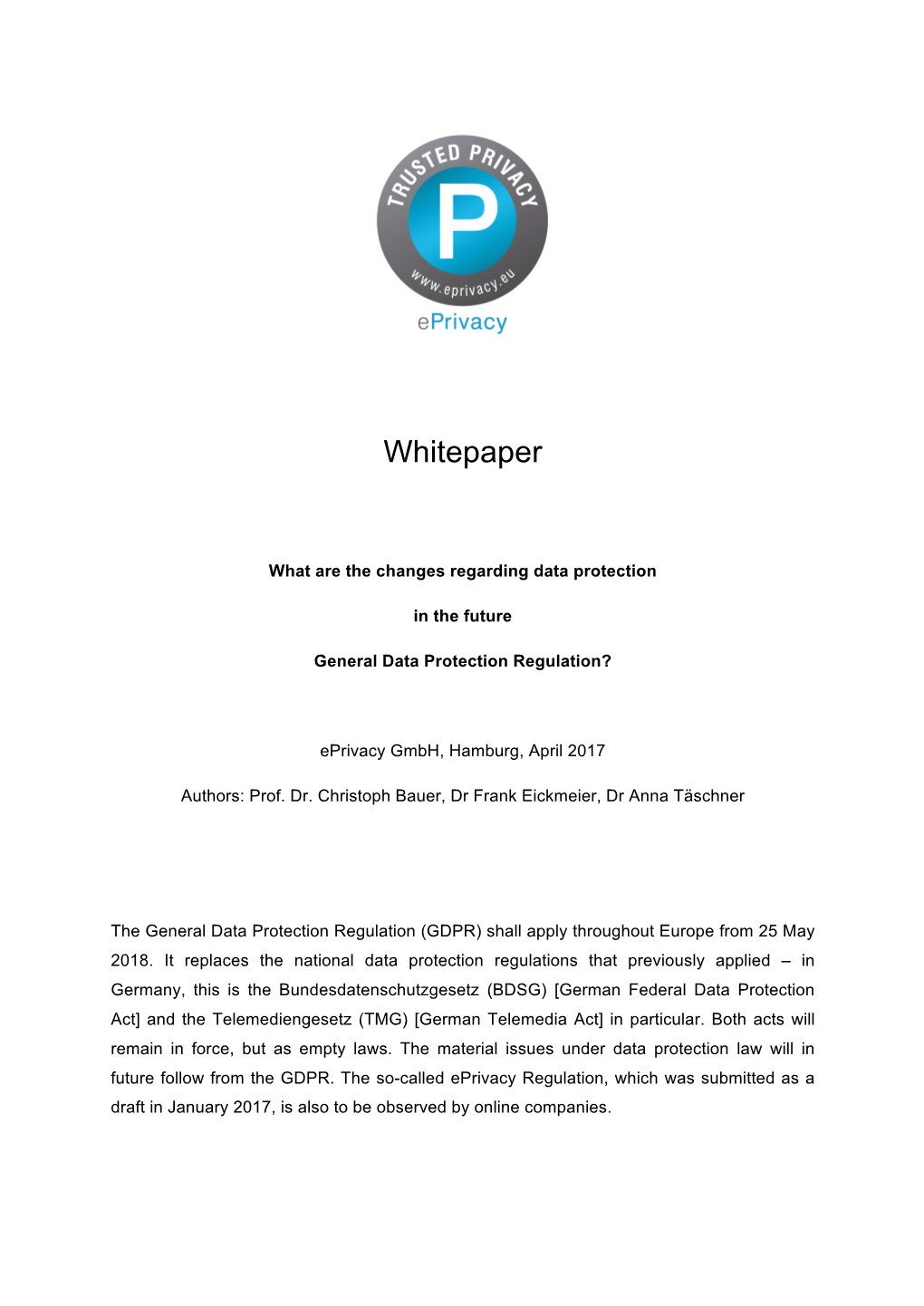 Whitepaper DSGVO 20170413 Final EN