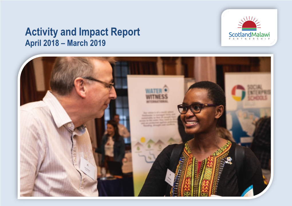 Activity and Impact Report April 2018 – March 2019