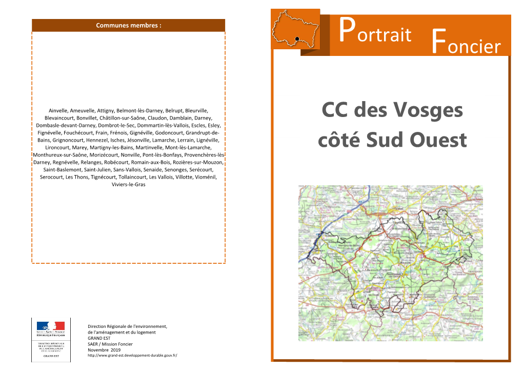 CC Des Vosges Cote Sud Ouest