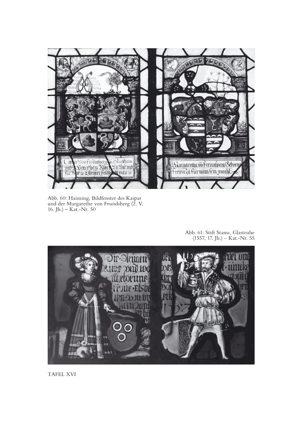 Haiming, Bildfenster Des Kaspar Und Der Margarethe Von Frundsberg (2
