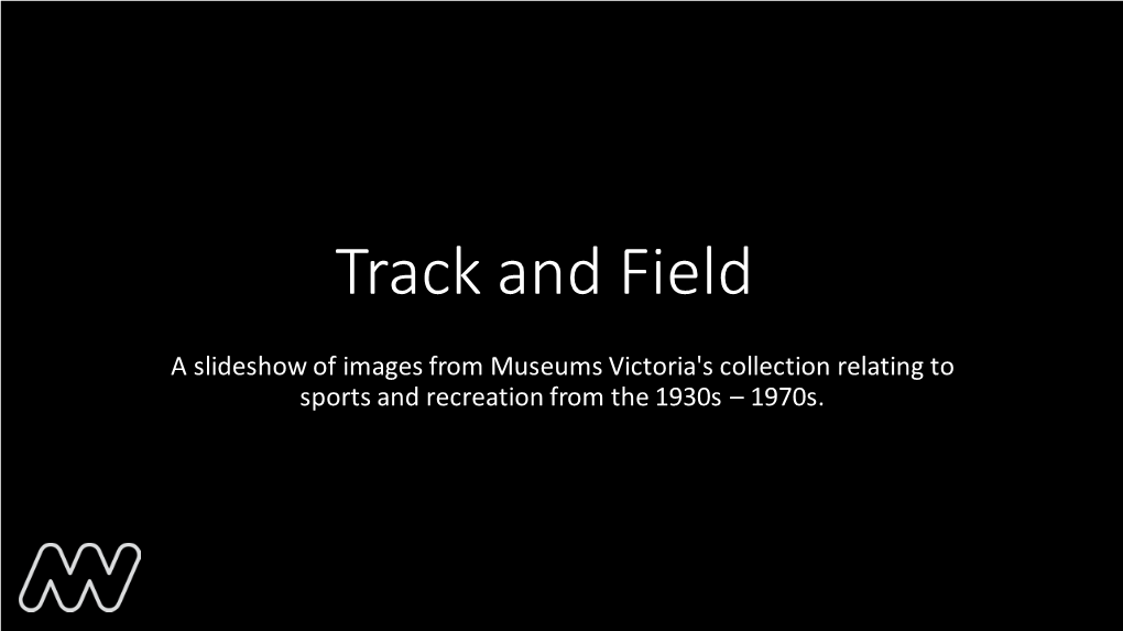 Track and Field