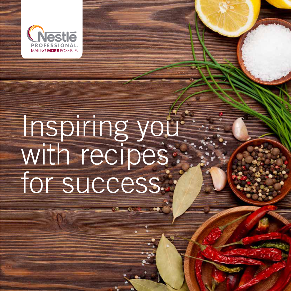Inspiring You with Recipes for Success