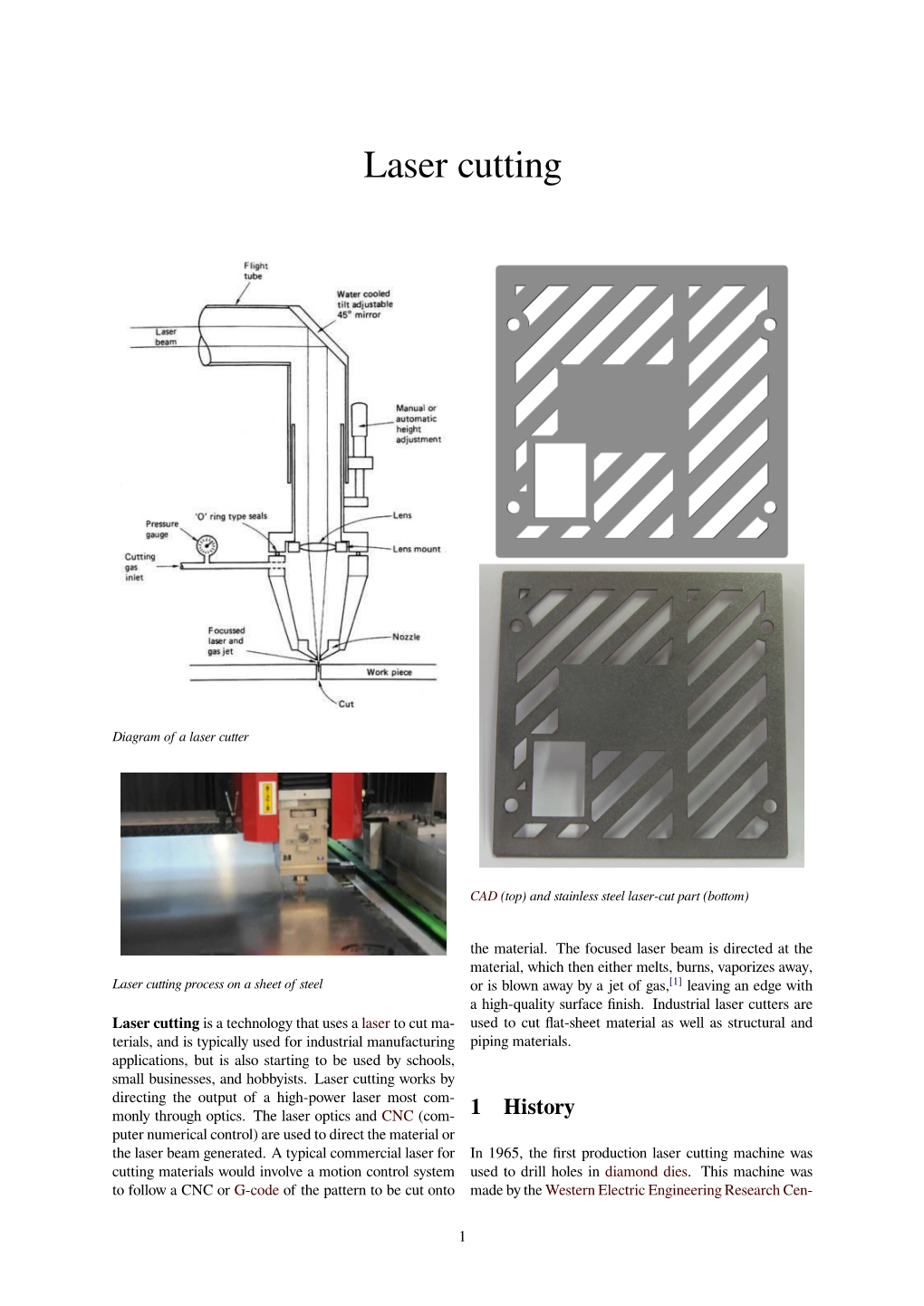 Laser Cutting