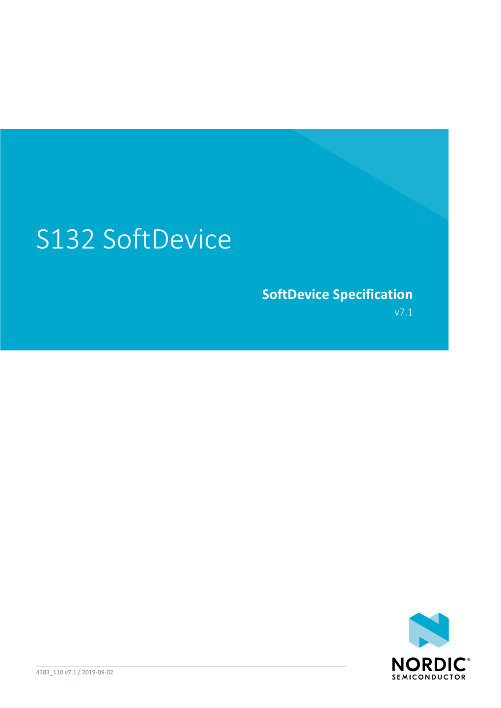 S132 Softdevice