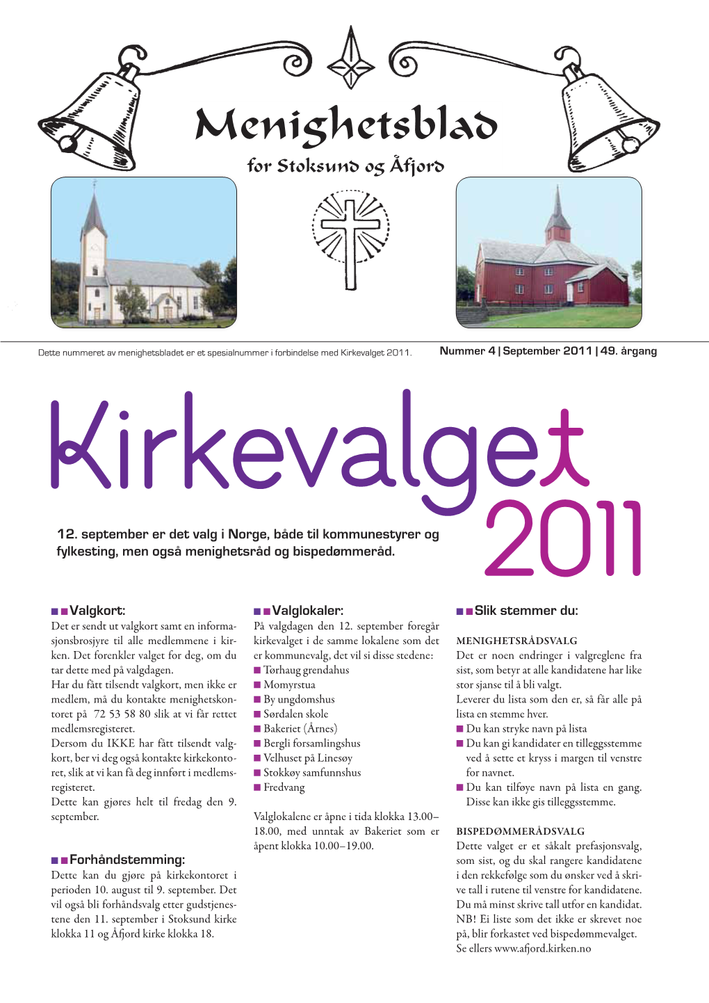 Menighetsblad for Stoksund Og Åfjord