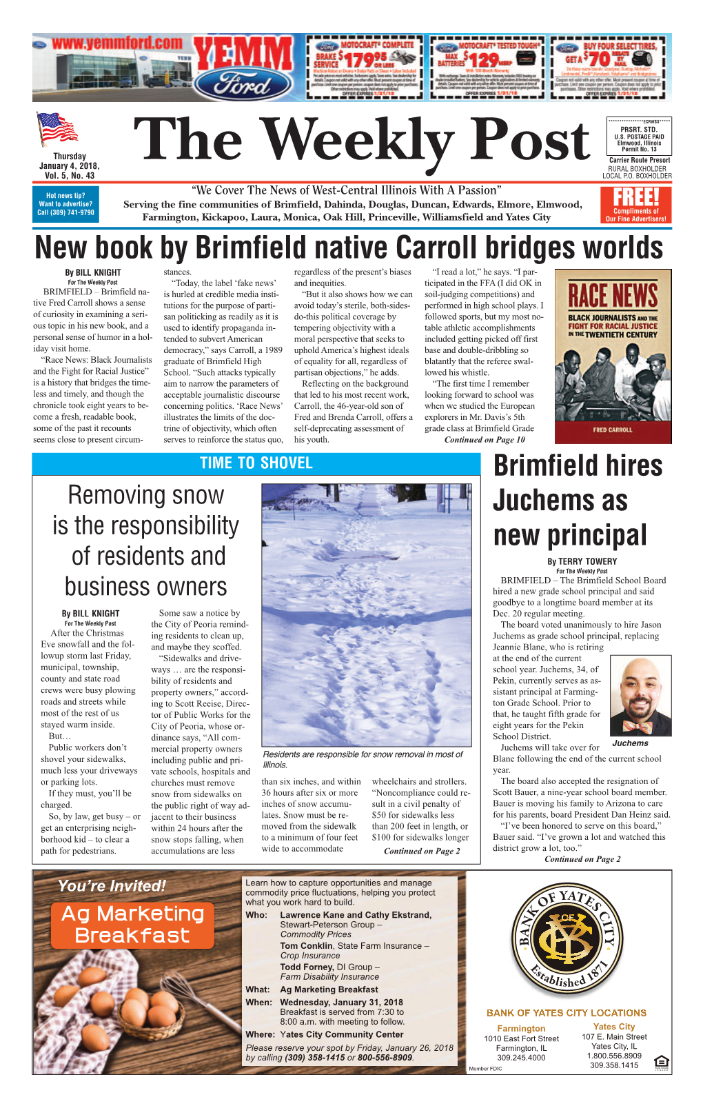 New Book by Brimfield Native Carroll Bridges Worlds