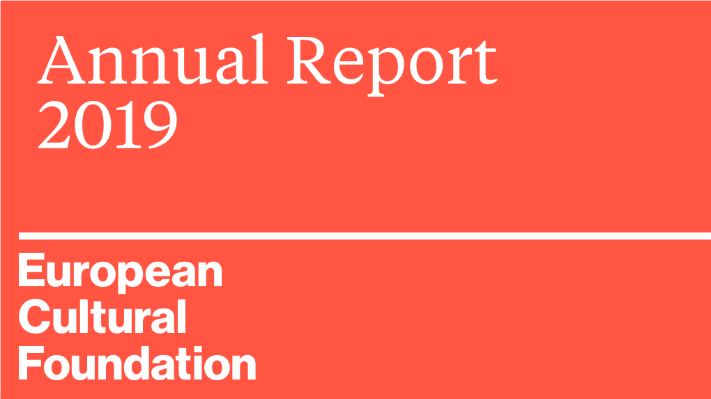 2019 Annual Report