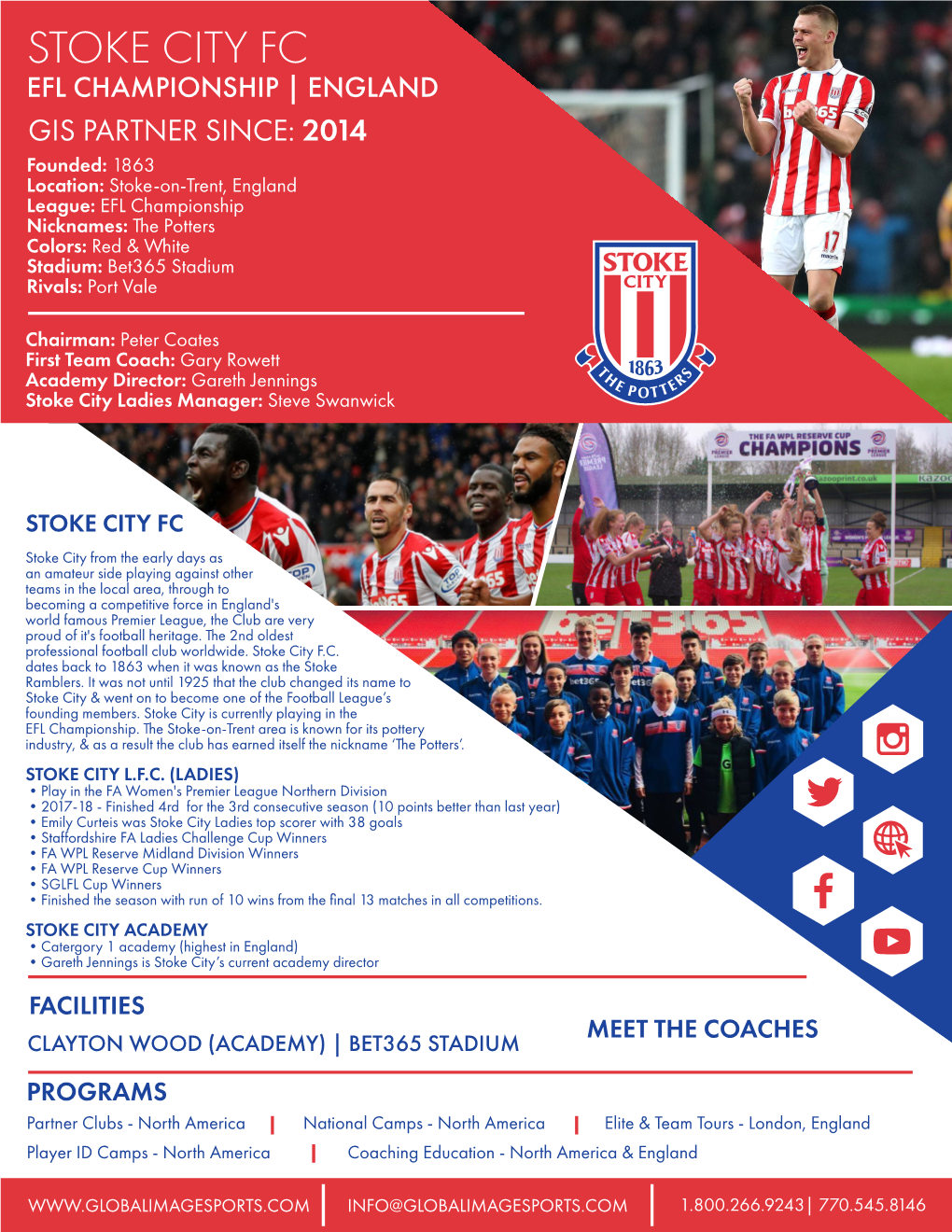 Stoke City One Pager
