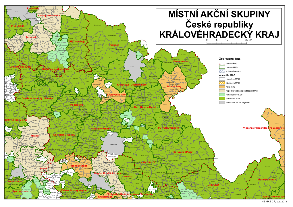 MÍSTNÍ AKČNÍ SKUPINY České Republiky KRÁLOVÉHRADECKÝ