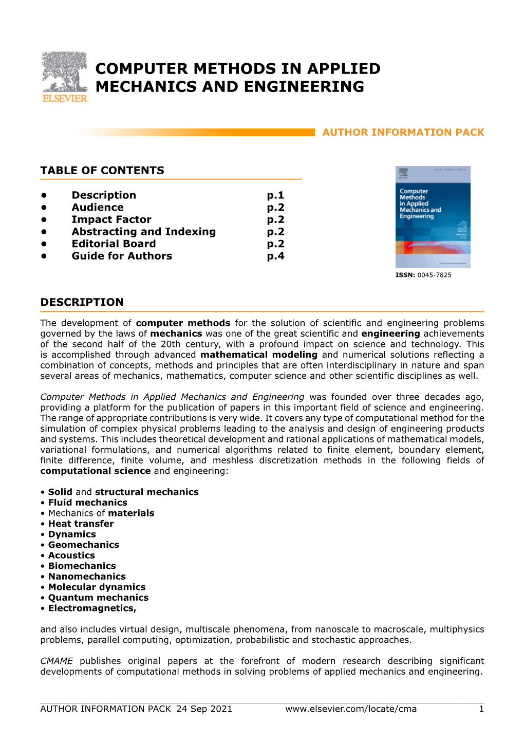 Computer Methods in Applied Mechanics and Engineering