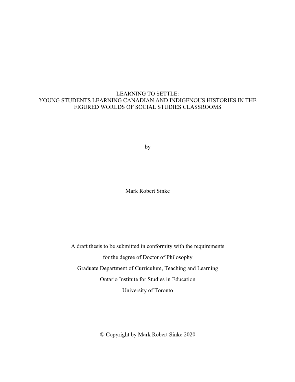 Sinke Mark 202011 Phd Thesis.Pdf