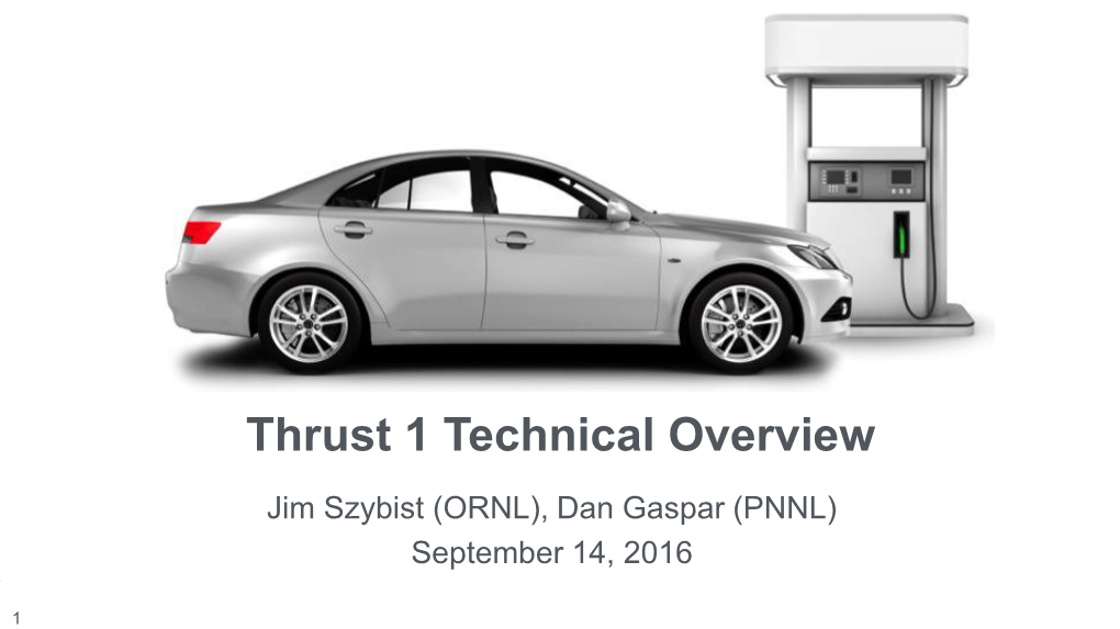 Co-Optima Information Webinar- Thrust I