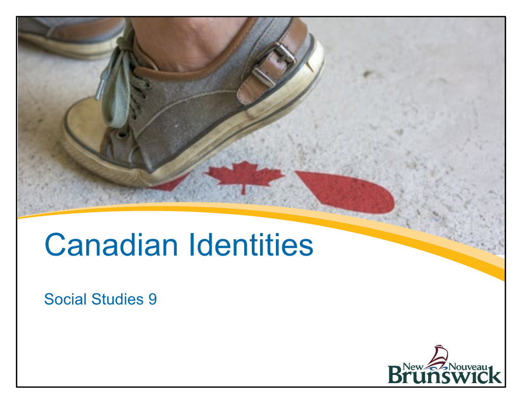 Canadian Identities