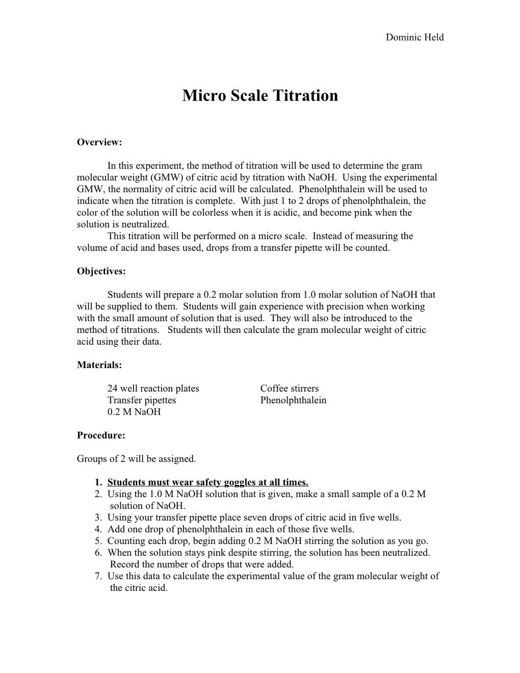 Basic Techniques of Microbiology