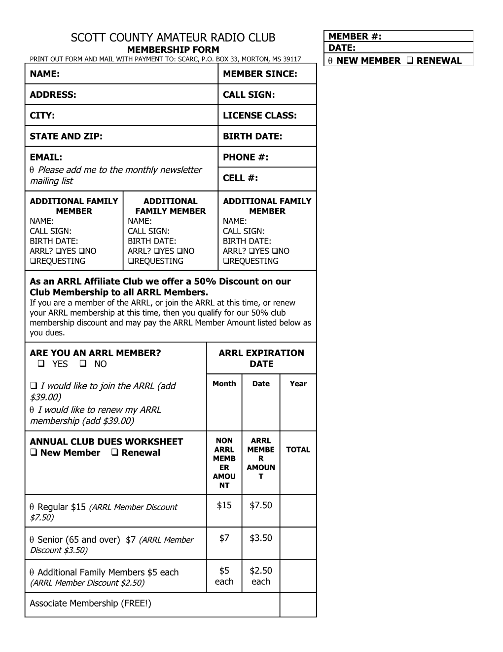 Scott County Amateur Radio Club