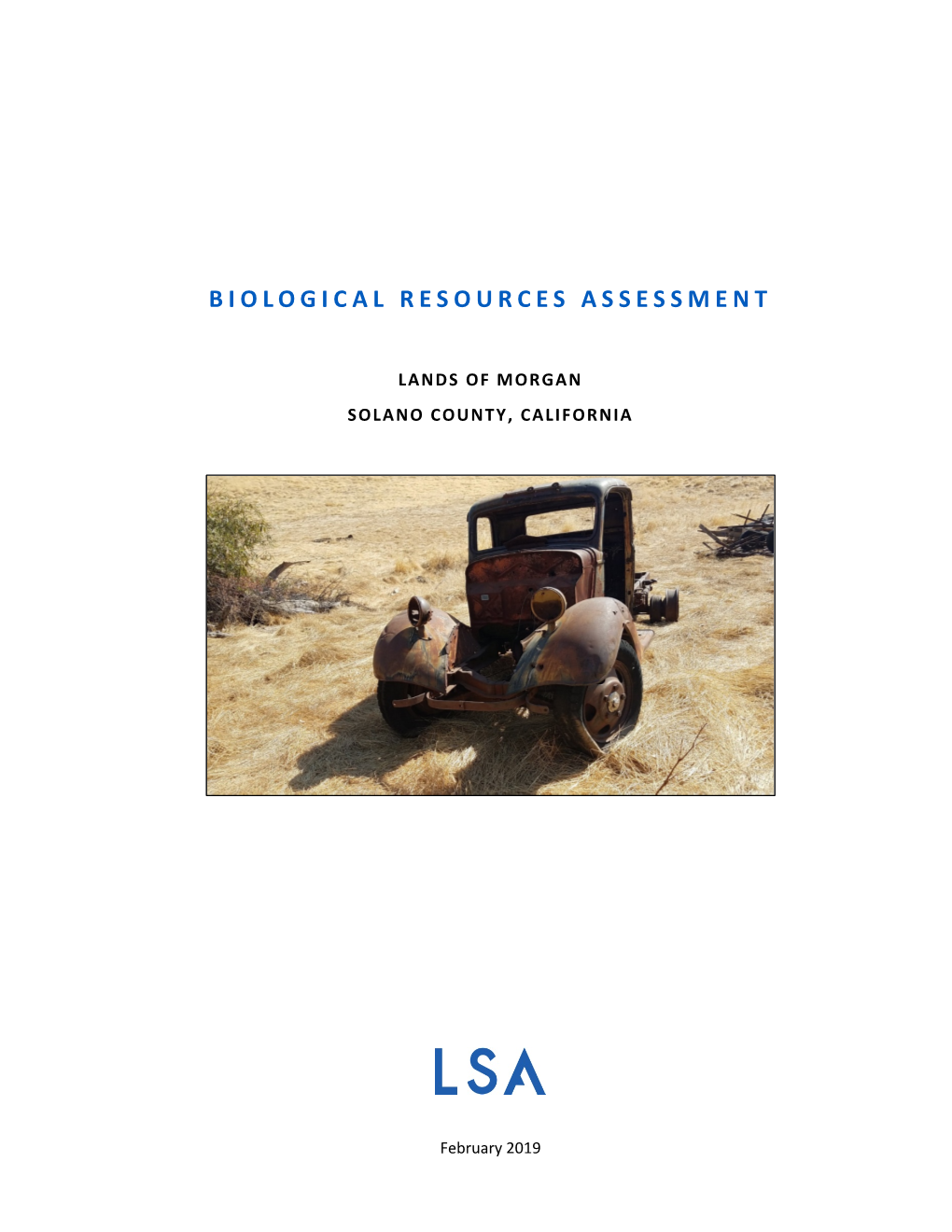 Biological Resources Assessment