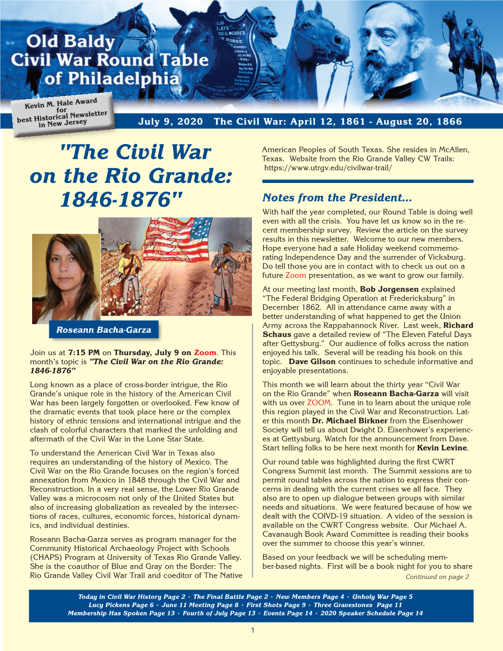 "The Civil War on the Rio Grande: 1846-1876"