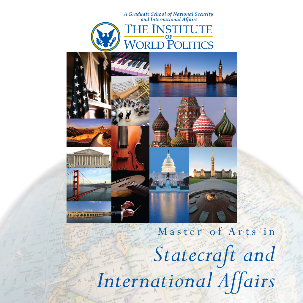Statecraft and International Affairs 2 • About Iwp