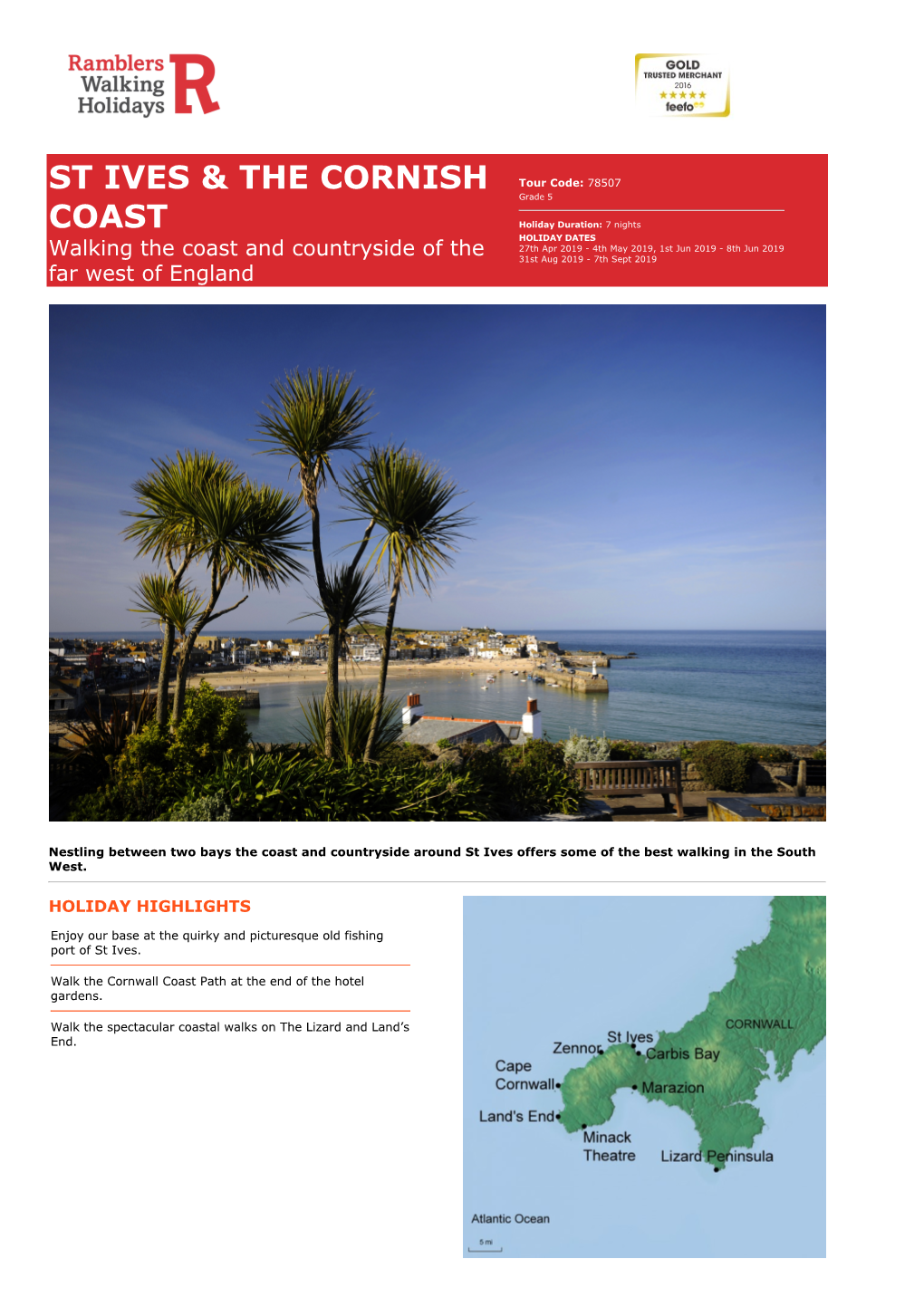 St Ives & the Cornish Coast
