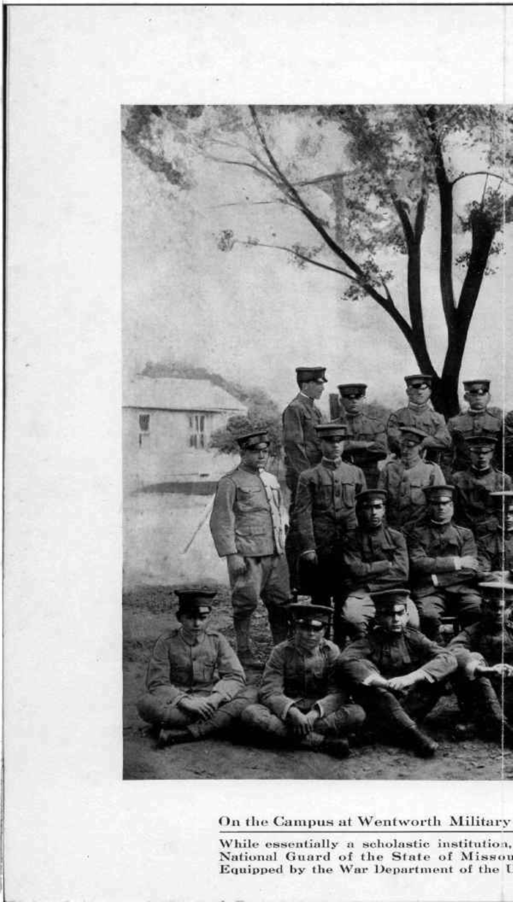 Roster of Cadets of Wentworth Military Academy 1911-1912