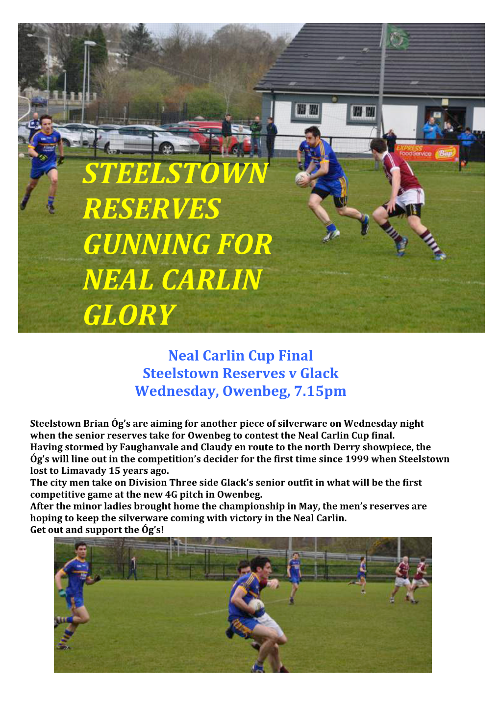 Newsletter Steelstown