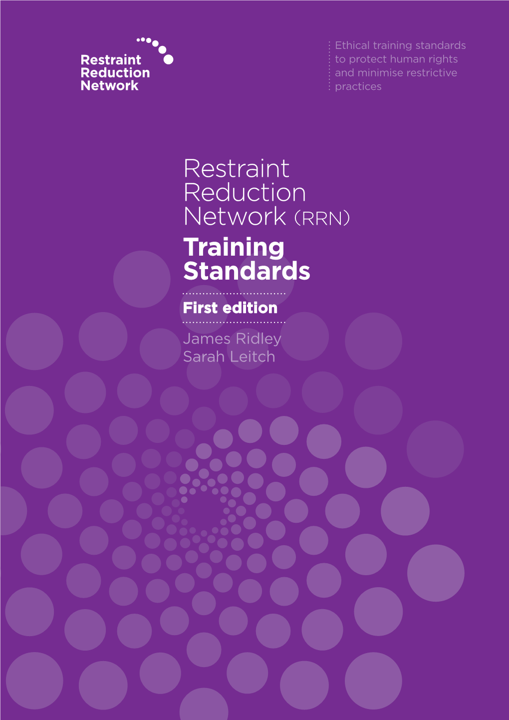 Restraint Reduction Network (RRN) Training Standards