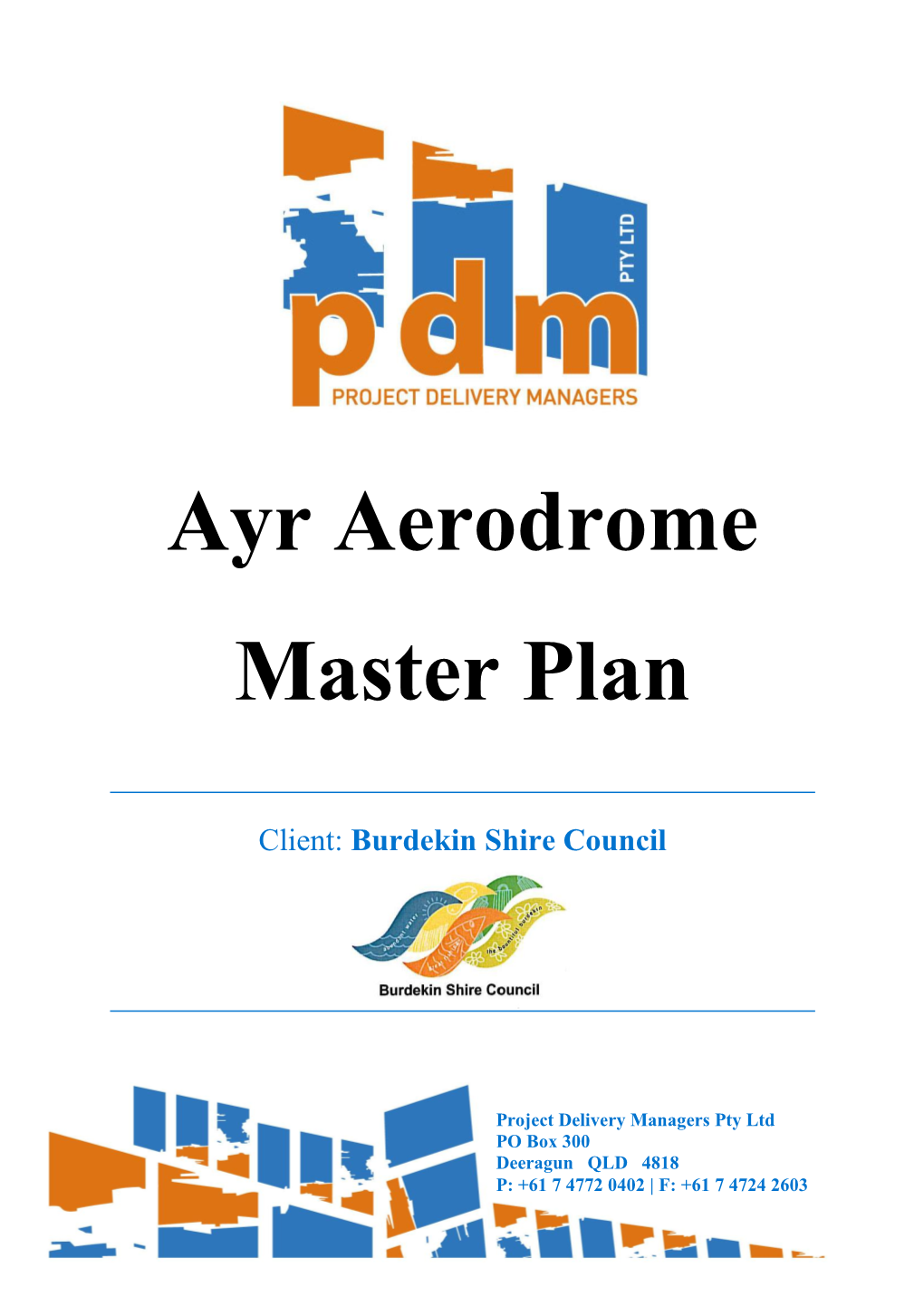 Ayr Aerodrome Master Plan