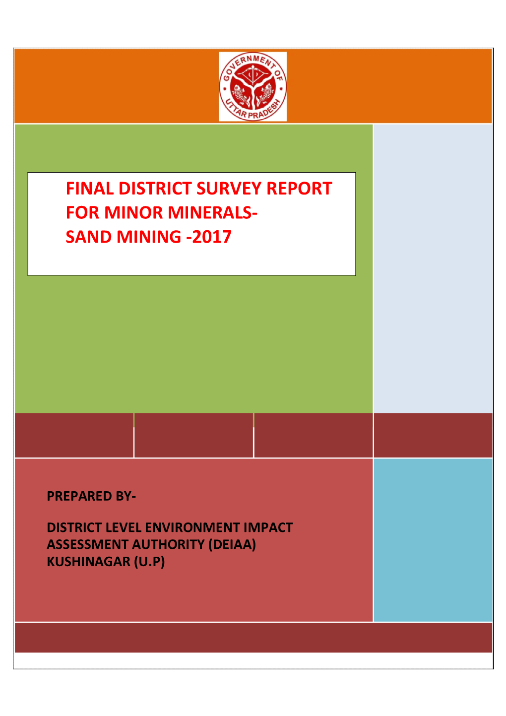 Final District Survey Report for Minor Minerals