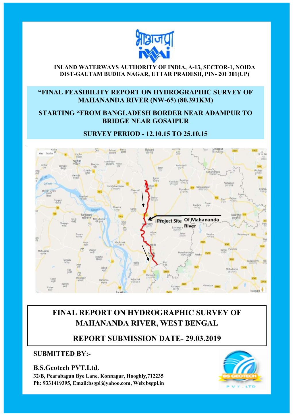 NW-65 Final FSR Mahananda River