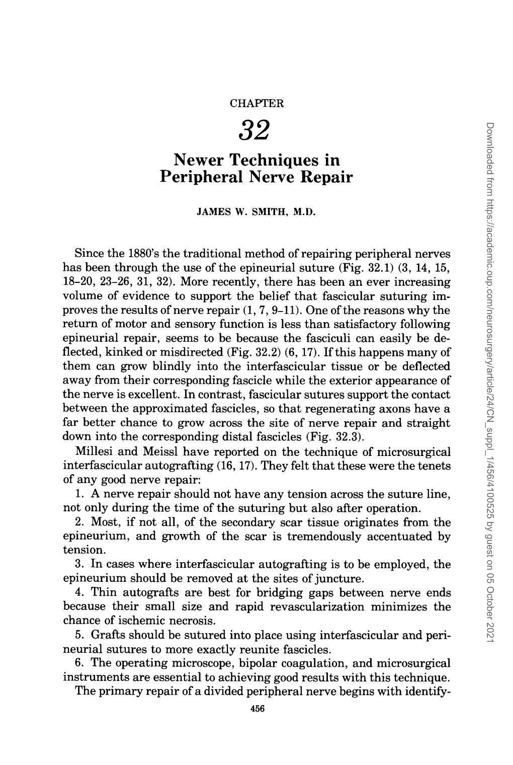 Newer Techniques in Peripheral Nerve Repair