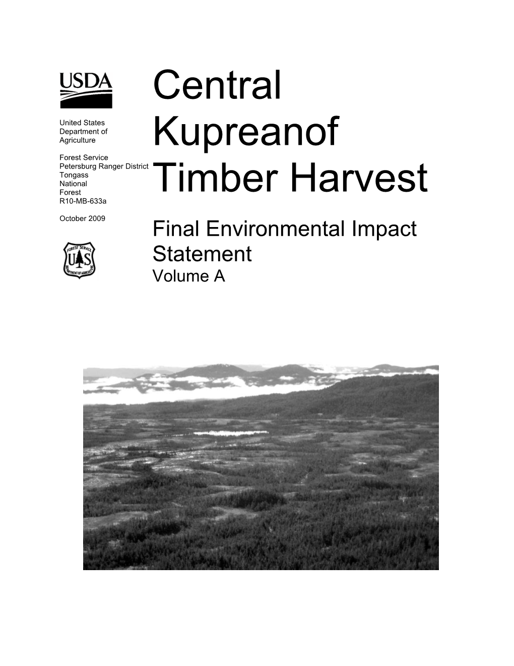 Central Kupreanof Timber Harvest