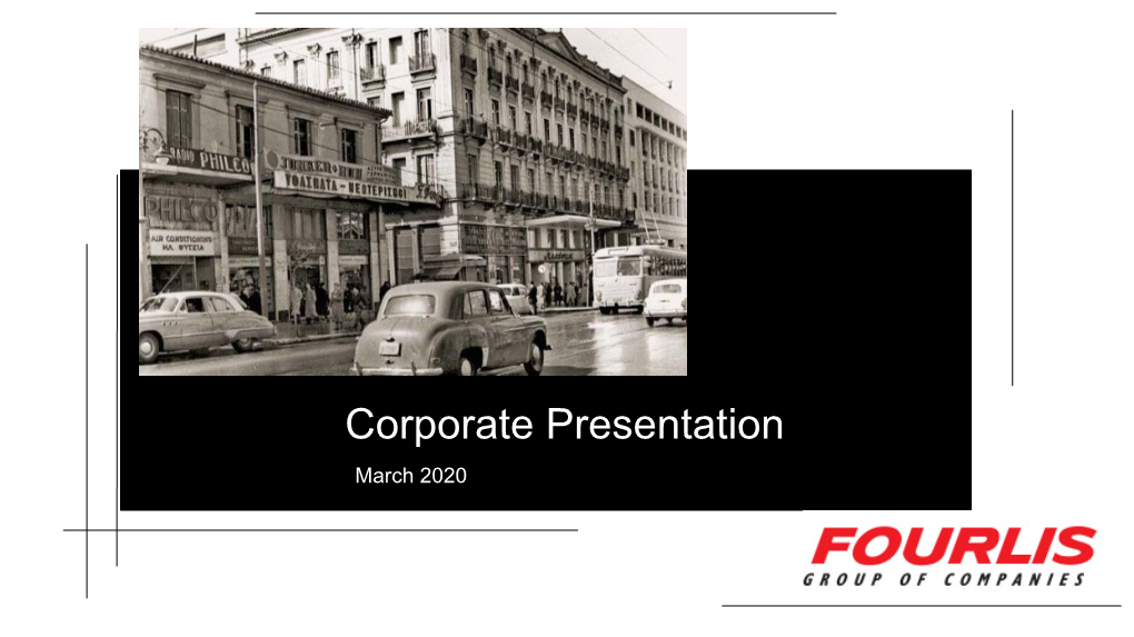 Corporate Presentation March 2020