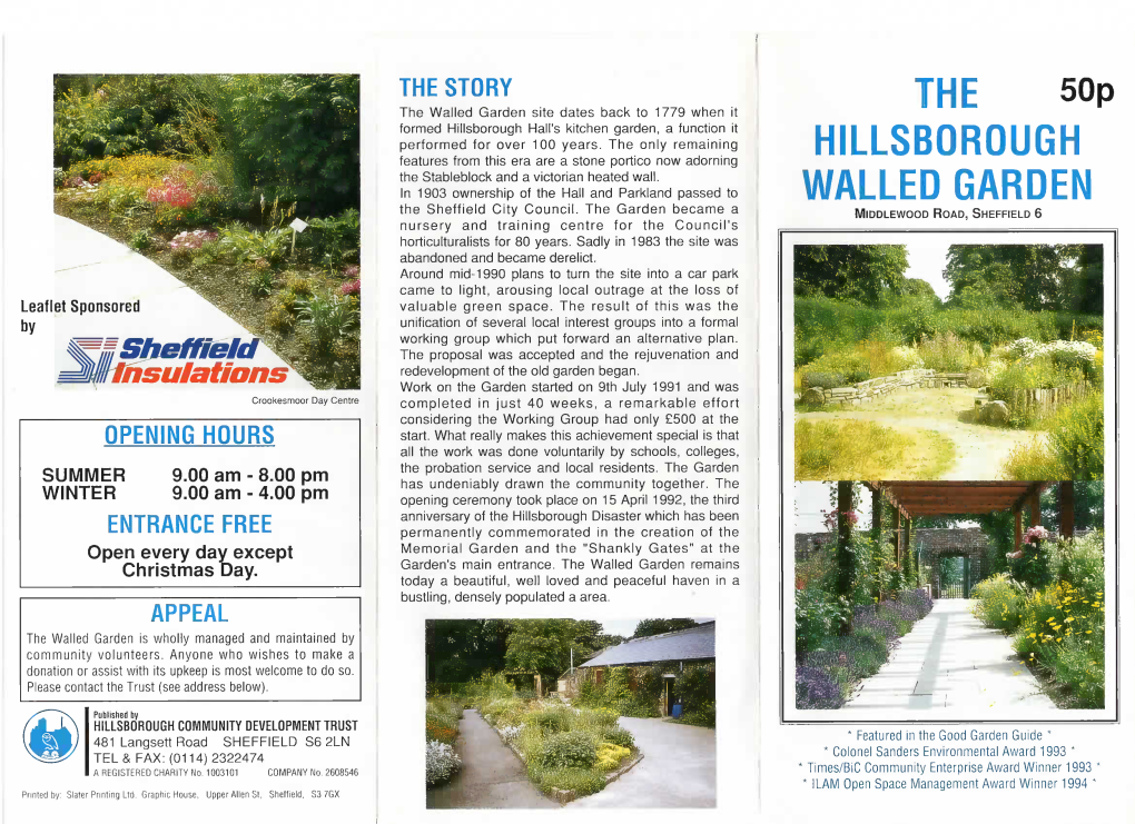 The Hillsborough Walled Garden