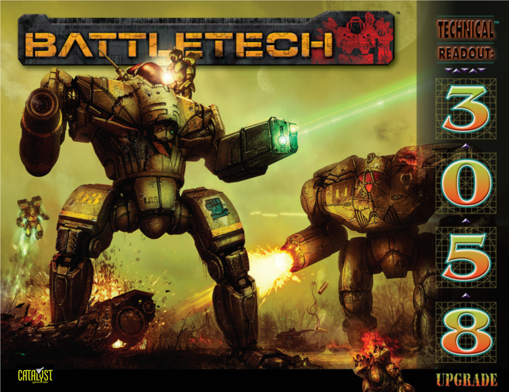 Battletech Technical Readout 3058 Upgrade