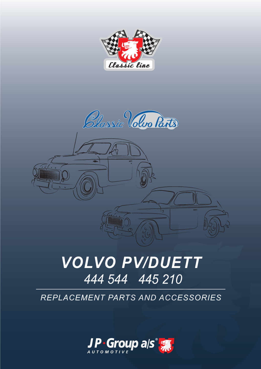 VOLVO PV/DUETT 444 544 445 210 REPLACEMENT PARTS and ACCESSORIES Engine